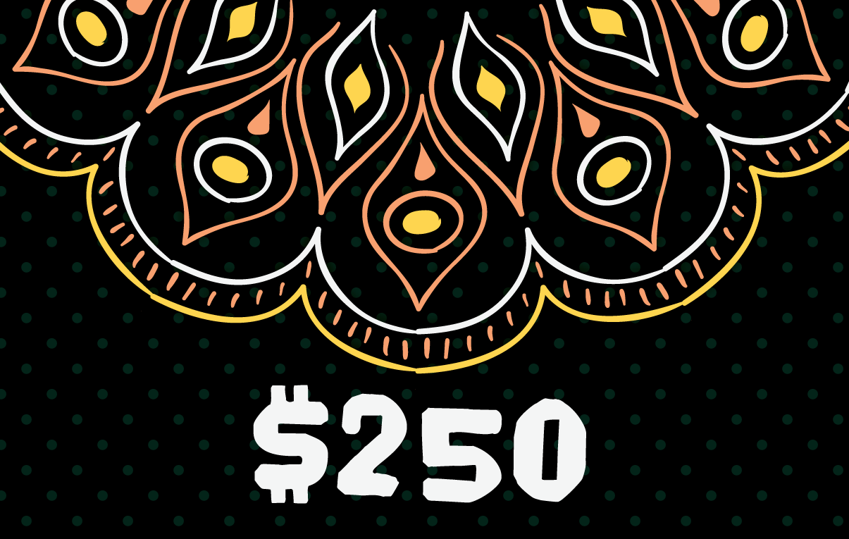 Sizzling Bombay Gift Card $250