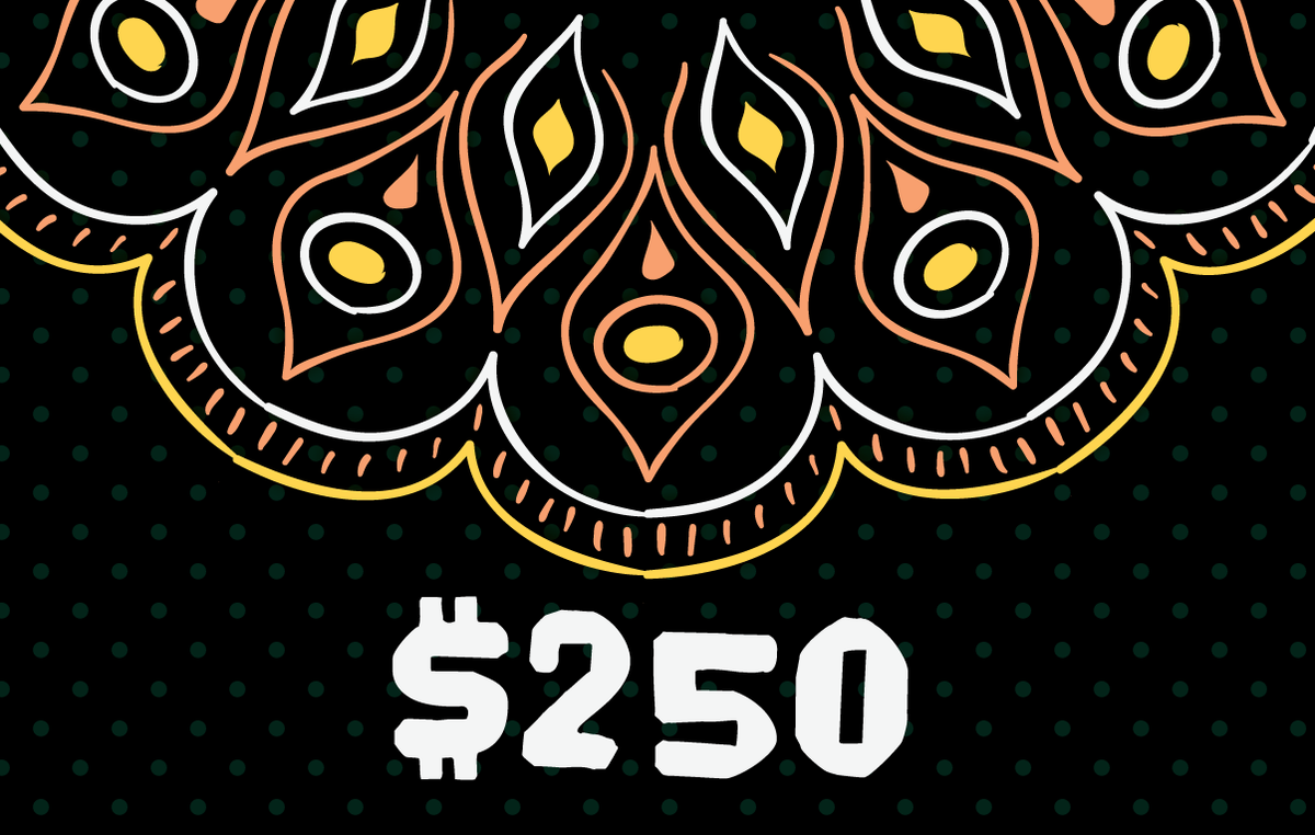 Sizzling Bombay Gift Card $250